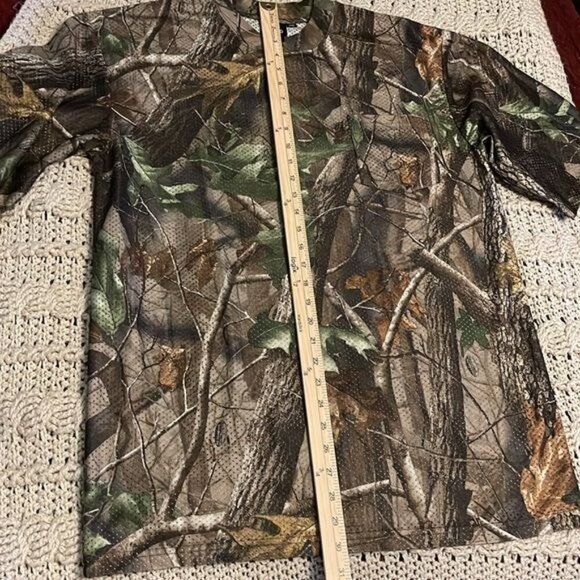 RedHead Mens Camouflage Short Sleeve Hunting Shirt Medium Polyester - Picture 15 of 16
